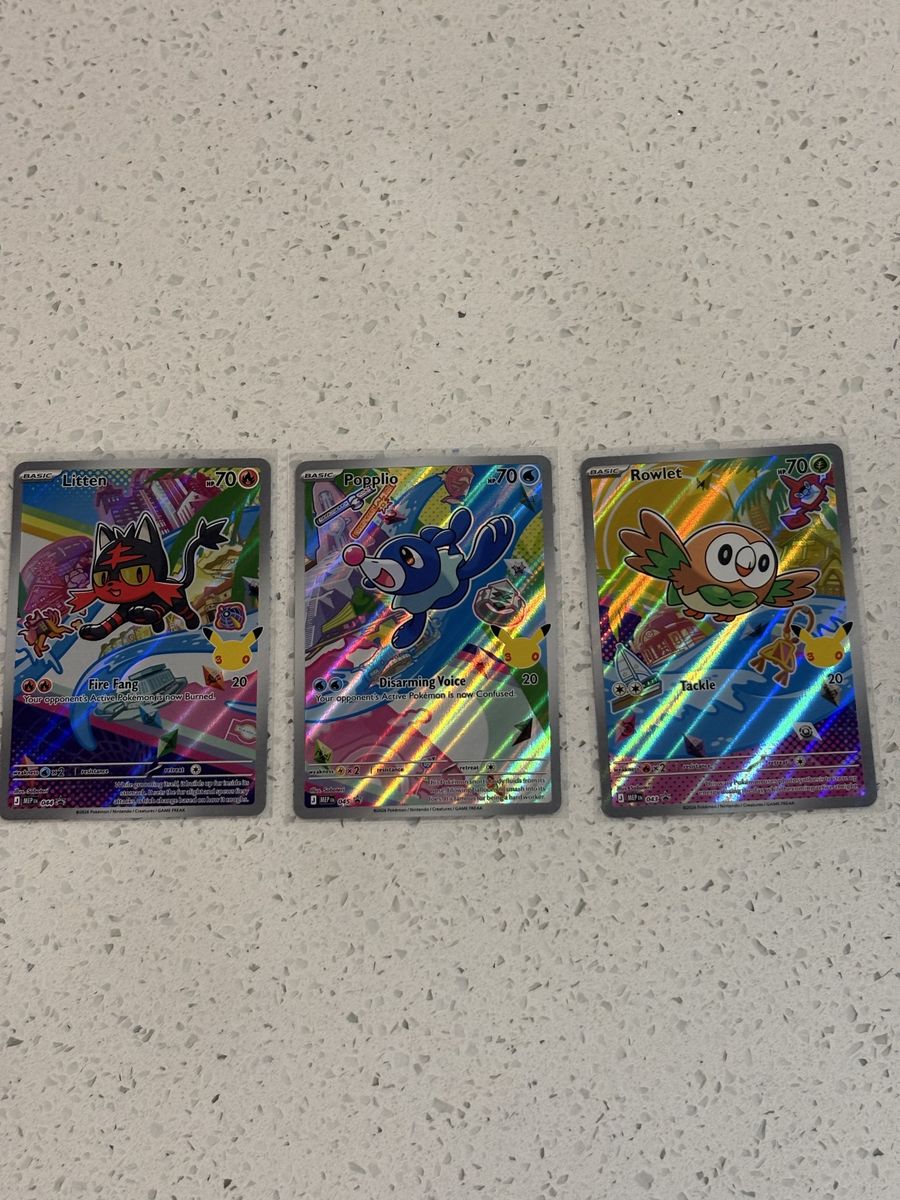 Pokemon First Partner Illustration Alolan TCG Mint