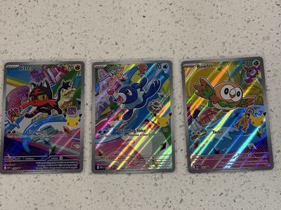 Pokemon First Partner Illustration Alolan TCG Mint