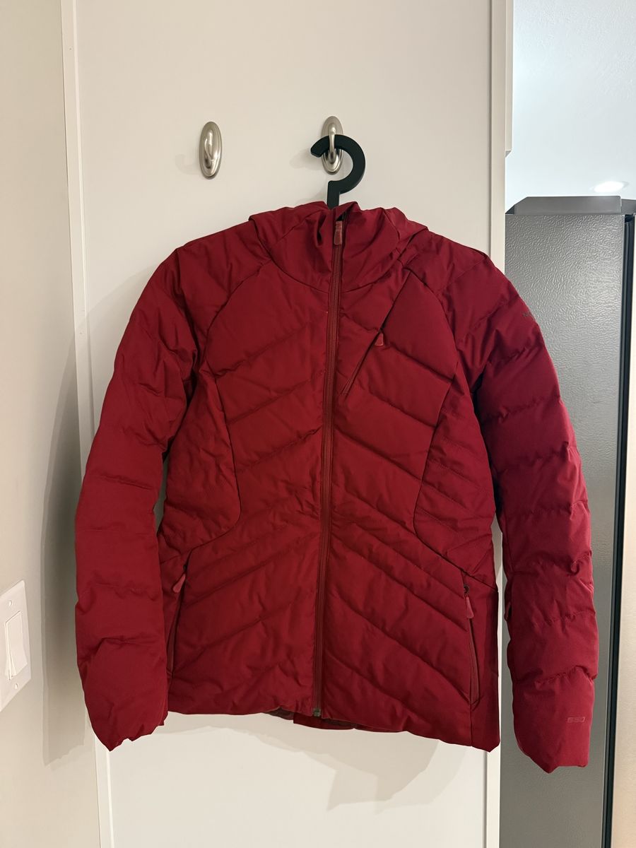Women’s The North Face 550 Down Insulated Puffer Jacket Red M