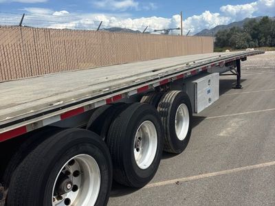 2013 MAC Flatbed Trailer with Forklift Mount