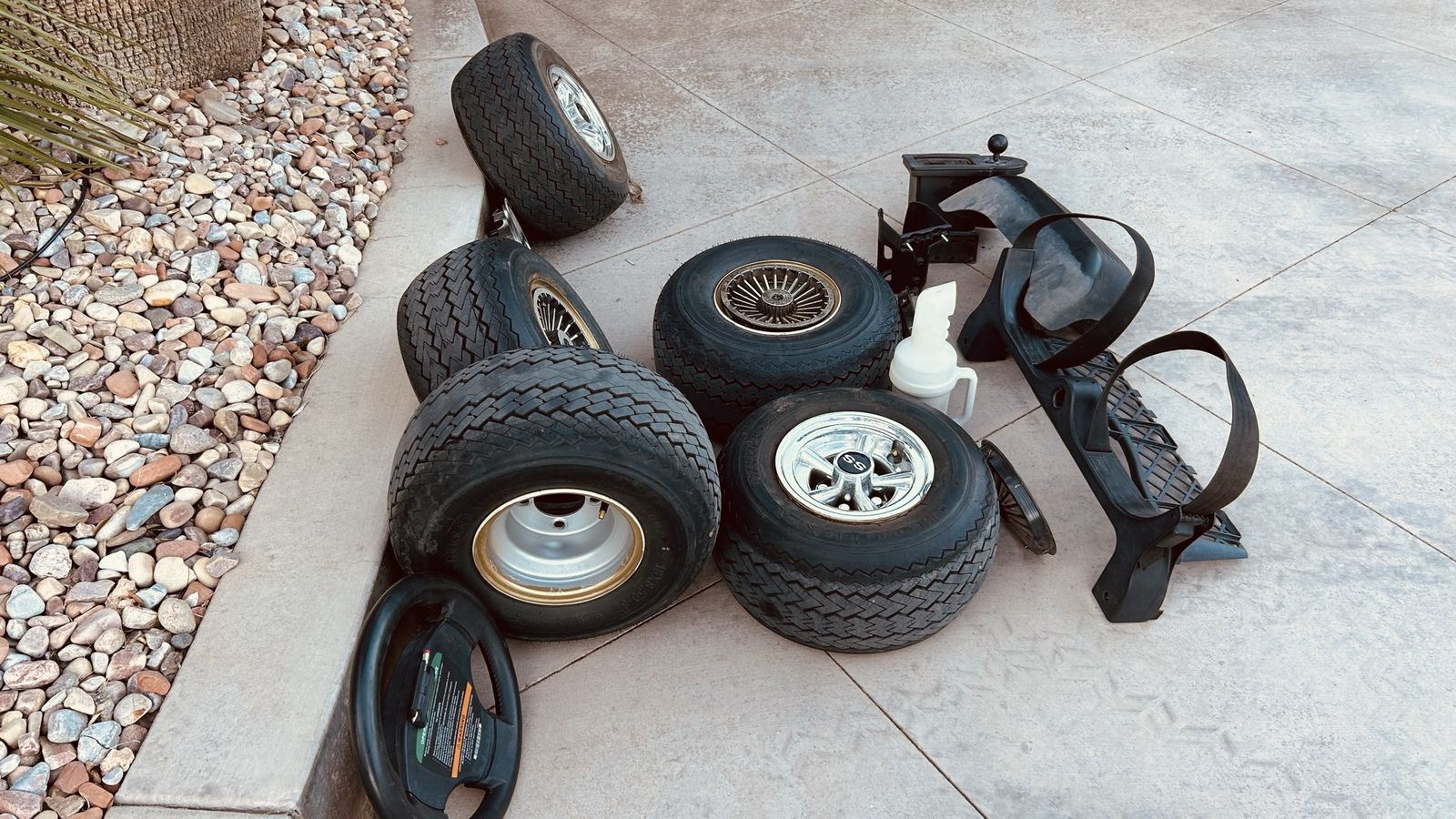 Golf Cart, Tires And Wheels And Accessories