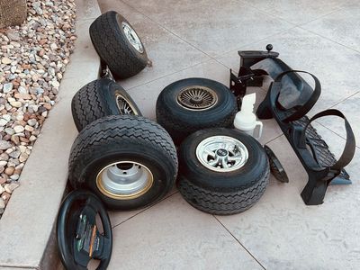 Golf Cart, Tires And Wheels And Accessories