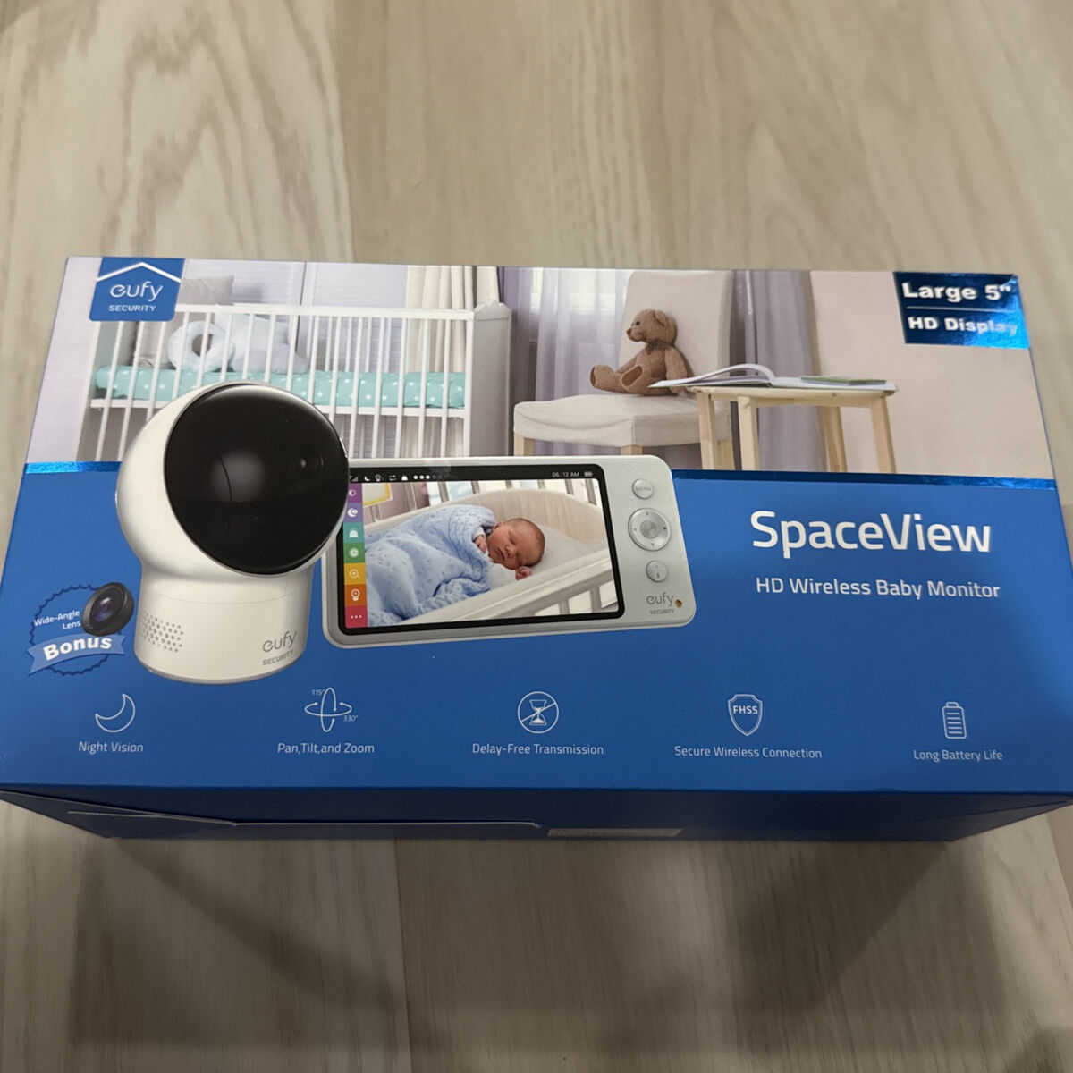 Spaceview Hd Wireless Color Baby Monitor system