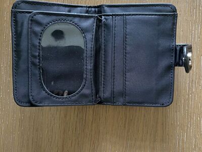 Women's black wallet - 4 1/4 x 3 1/4 - BRAND NEW