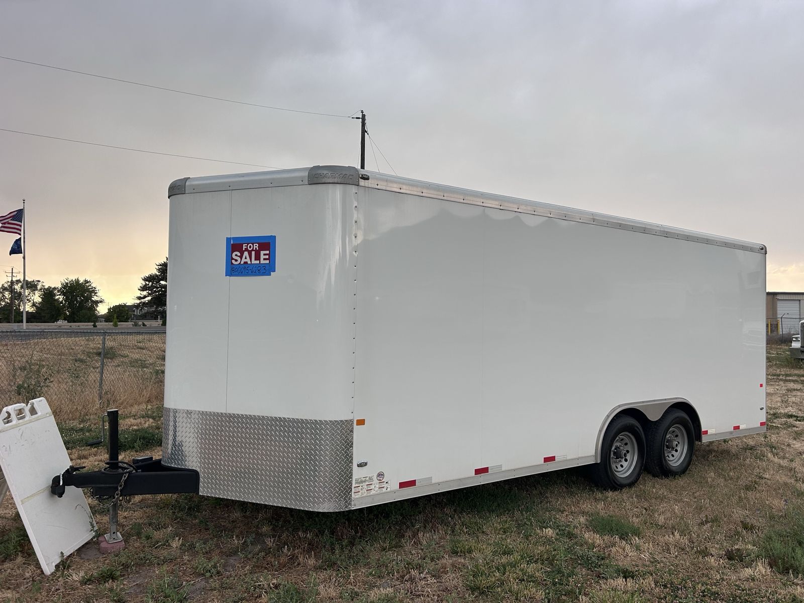 Charmac 8.5' x 20' Enclosed Trailer - Commercial Duty, 12,000 lb GVWR