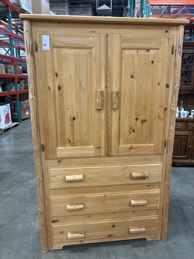 Log Wood Dresser