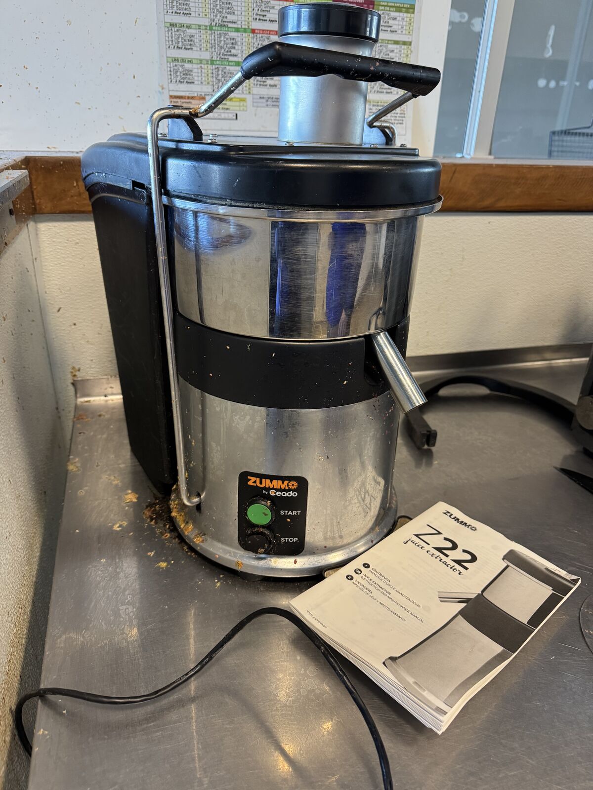 Zummo Z22 Juicer