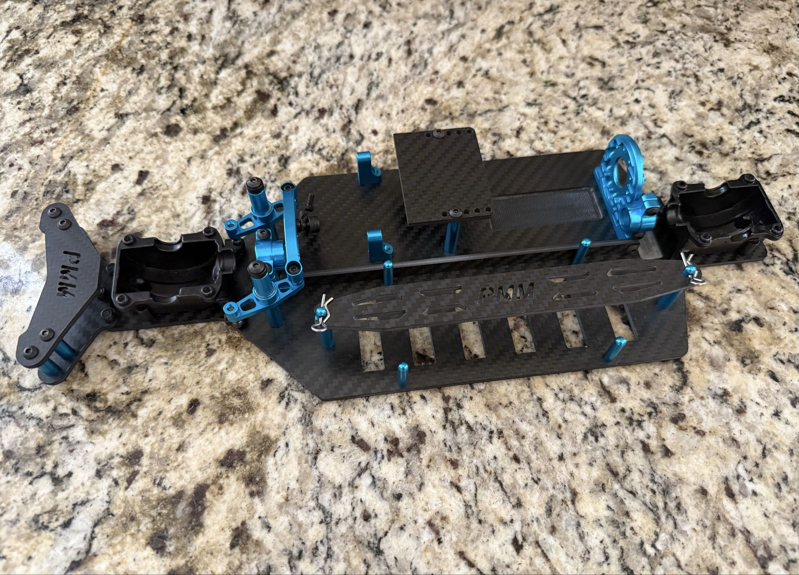 TT-02 Carbon Fiber / aluminum upgrade chassis