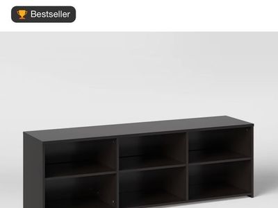 Black entertainment stand