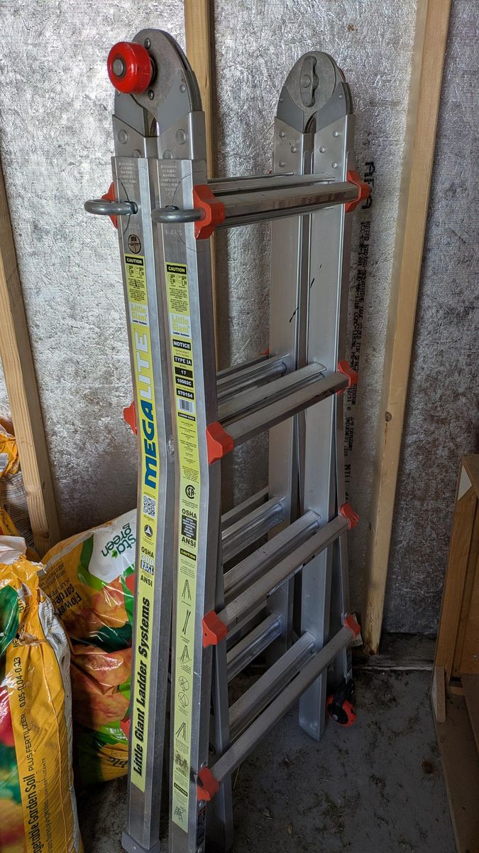three ladders