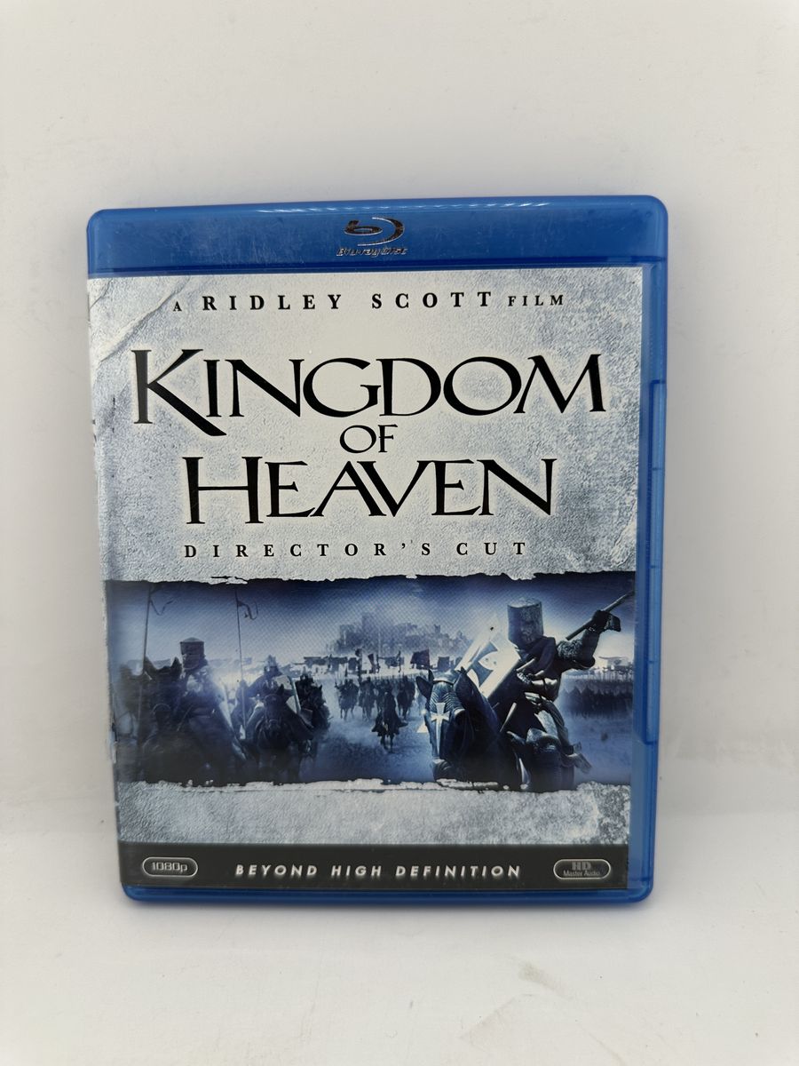 Kingdom of Heaven Director's Cut Blu-ray Disc Ridley Scott Orlando Bloom Tested