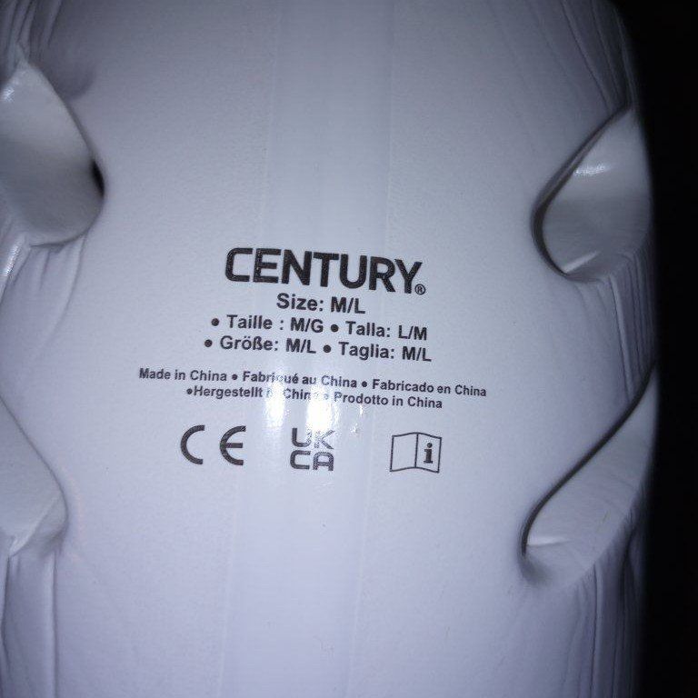 Century Martial Arts Headgear Sparring Helmet White M/L