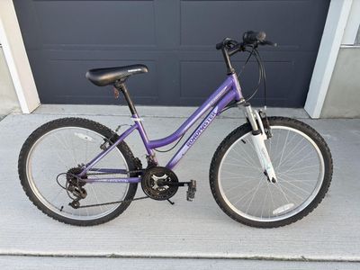 24 inch Purple Girls Bike