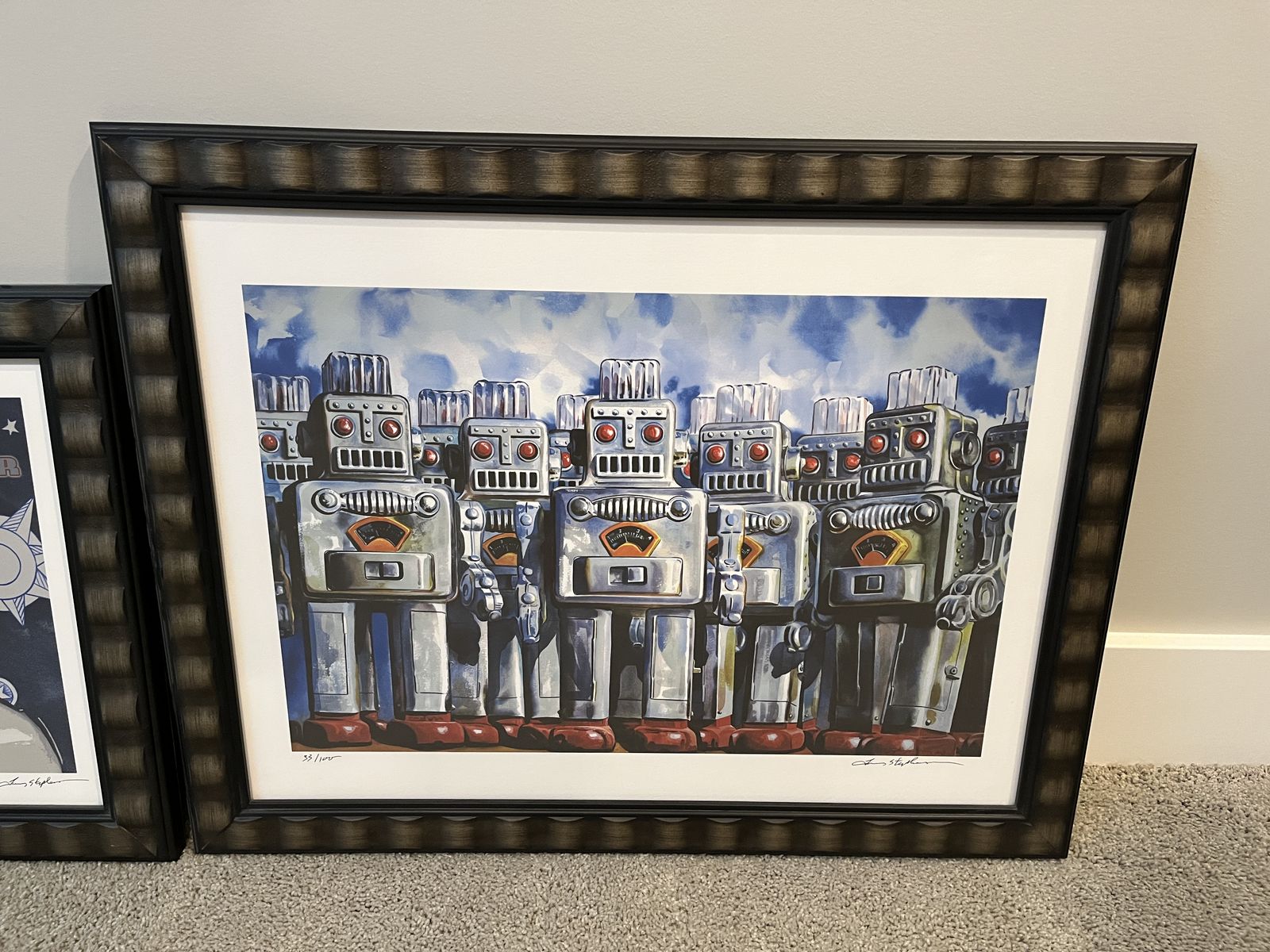 Robot Watercolor Paintings