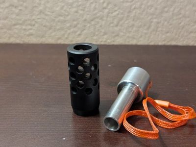 Muzzle Brake for 45 cal muzzleloader