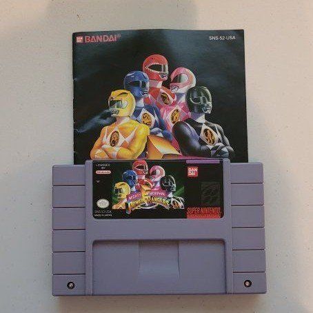 Power Rangers Game Cartridge