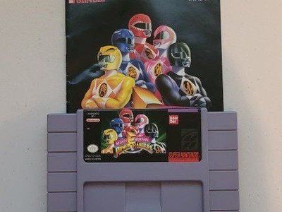 Power Rangers Game Cartridge