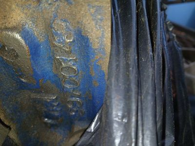 350 , 4 bolt main. matching #'s