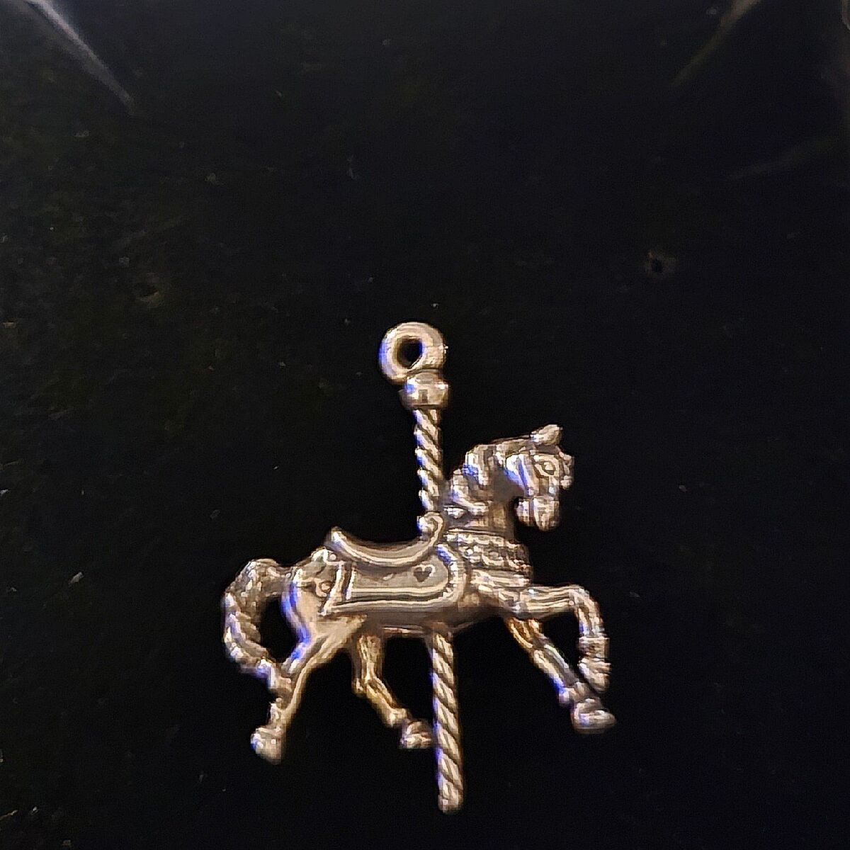 Carousel horse charm