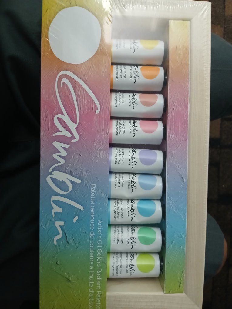 Gamblin Artists Oil Colors Radiant Palette Set