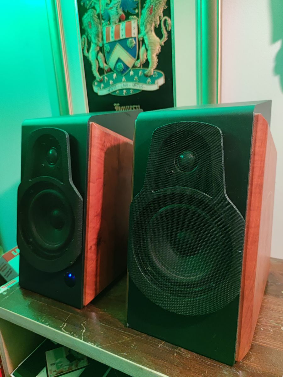 Amazon Basics Bluetooth speakers. Like new.