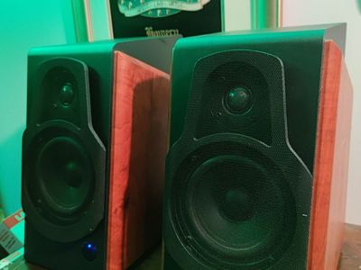 Amazon Basics Bluetooth speakers. Like new.