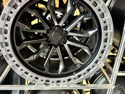 TIS Wheels 556BA-20x10 Satin Black 6x5.50 lug pattern. Brand new set of 4 wheels.