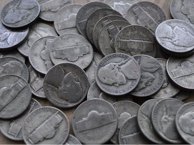 35% silver war nickels.