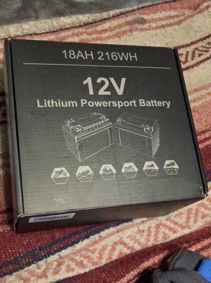 AMPXELL Lithium PowerPoint Battery 12V 18AH 216WH