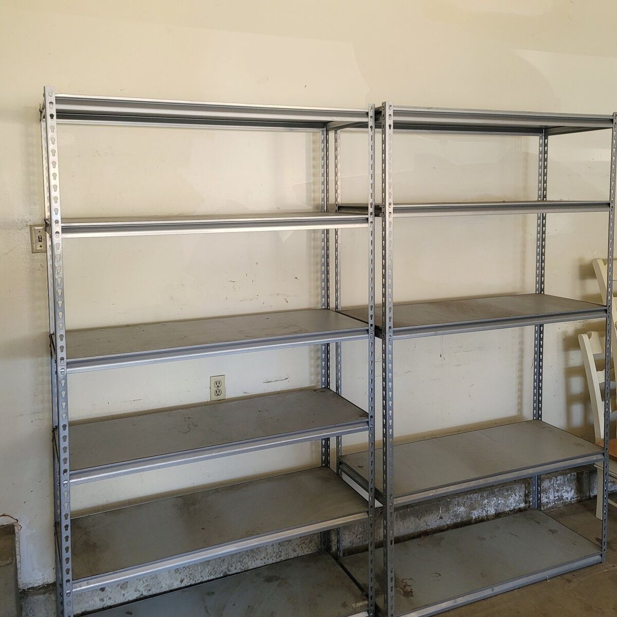 Heavy Duty Commercial Shelves Pair