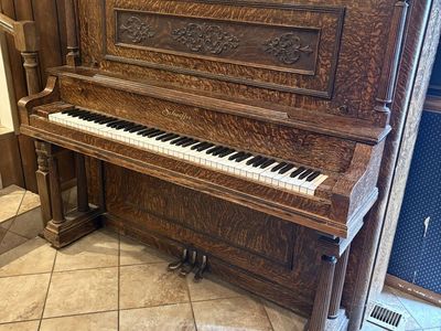 Antique Wood Piano