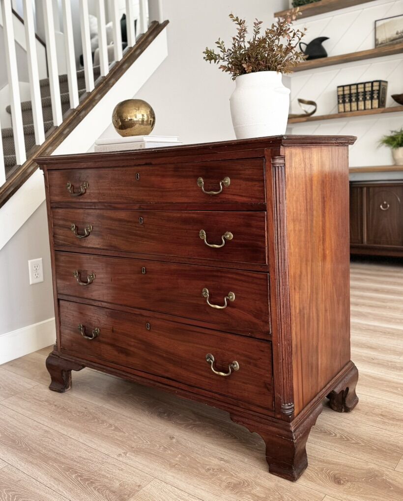 Primitive Antique Dresser 1800’s Chest of Drawers