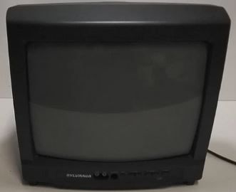Vintage 13" Sylvania Color TV - Works Perfectly!