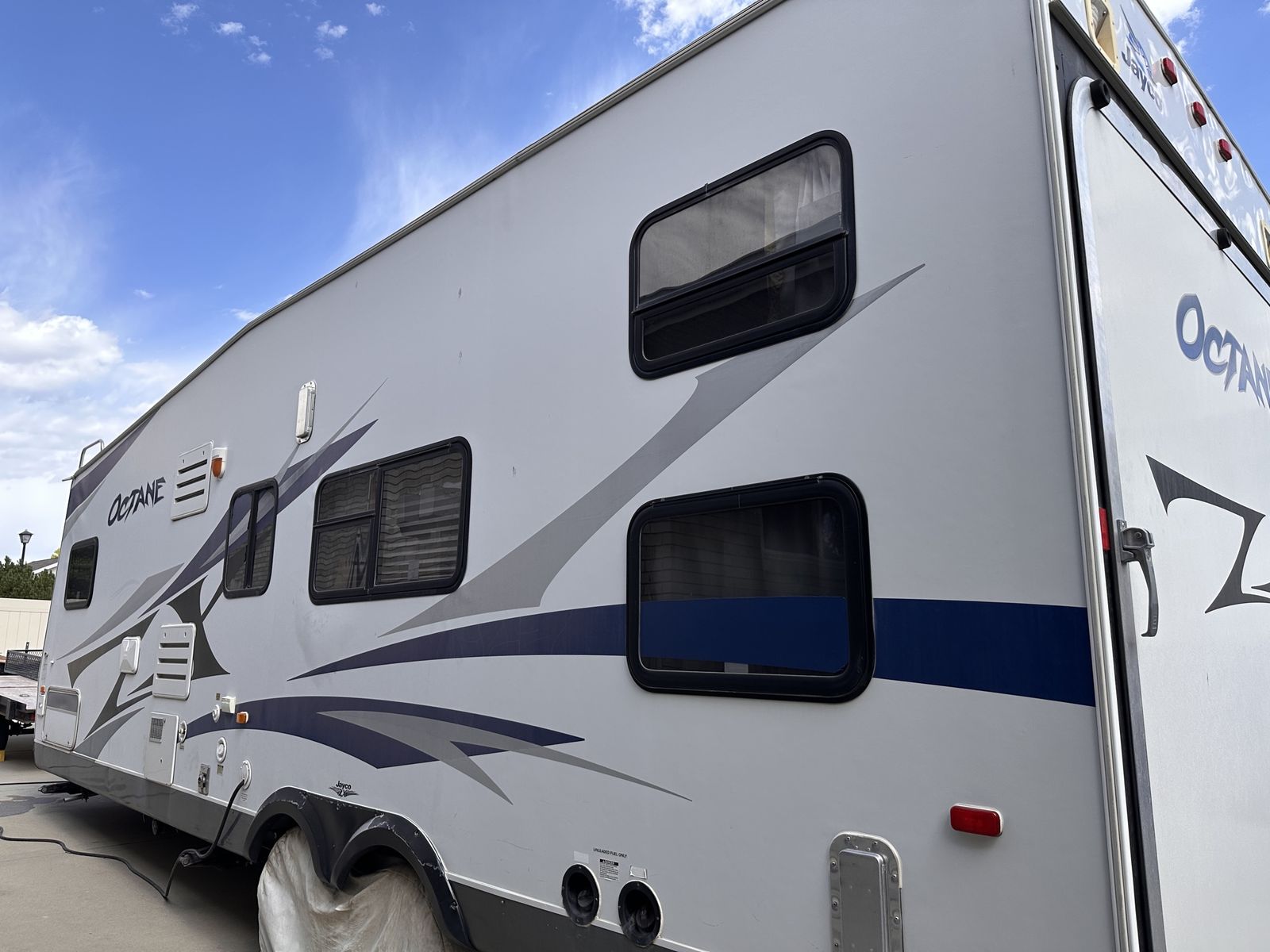 2012 Jayco 26’ Octane ZX toy hauler travel trailer