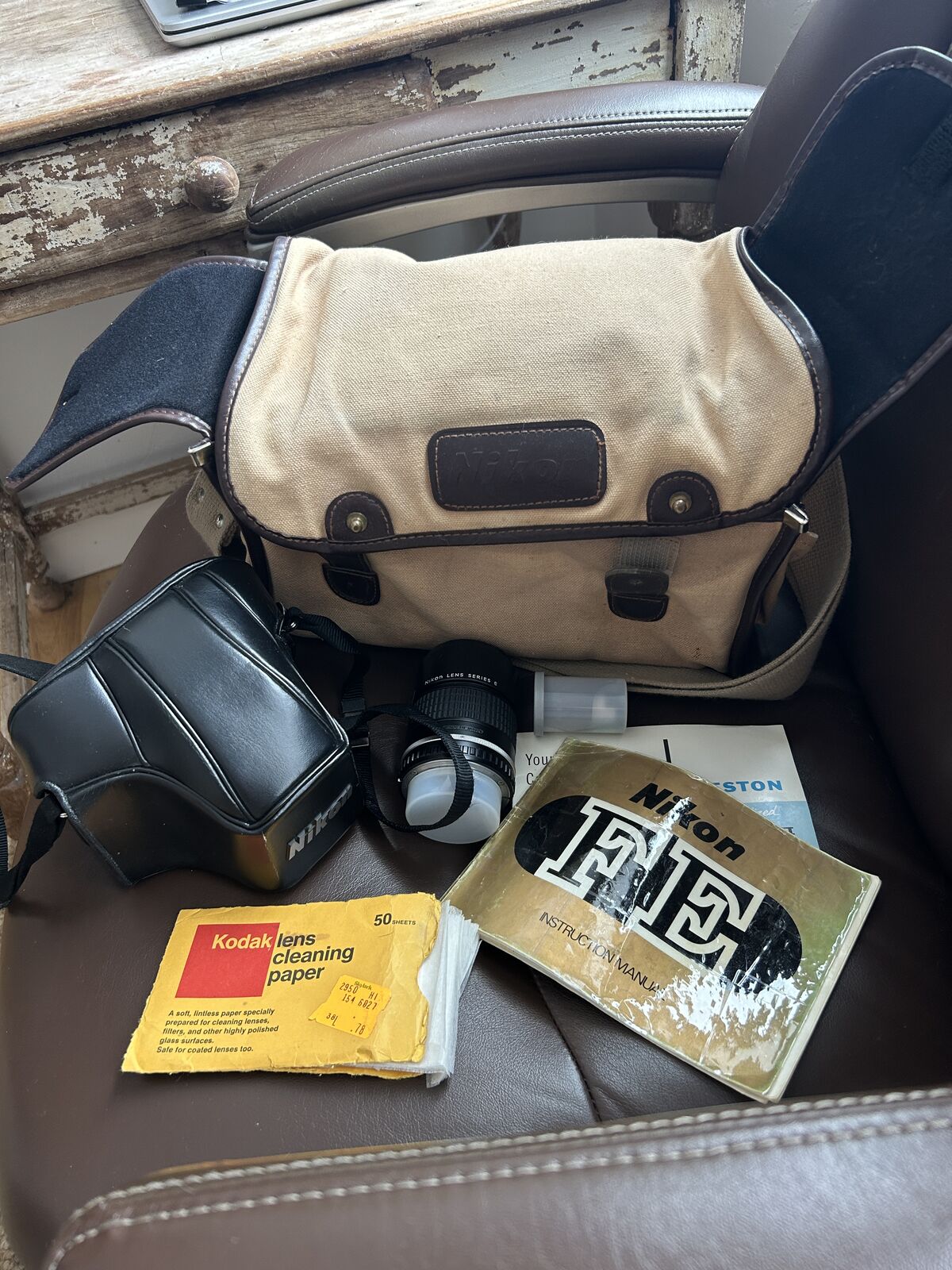 Nikon FE 35mm Film Camera & Kit