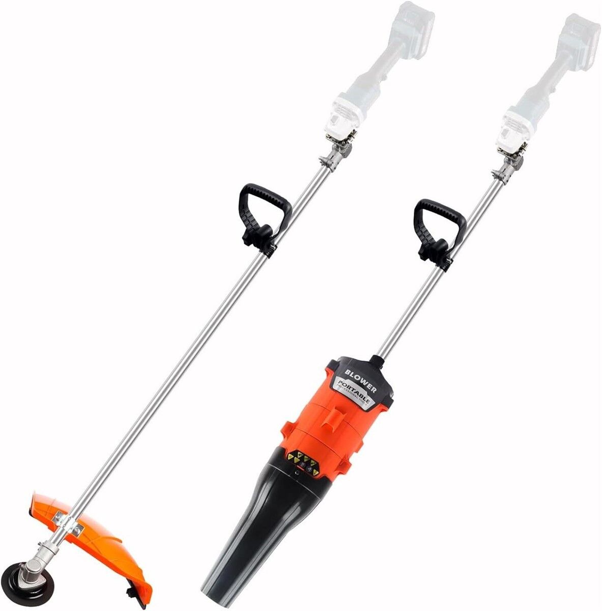 S-LONG Cordless Trimmer & Leaf Blower Combo Kit - DOES NOT INCLUDE BATTERY & CHARGER