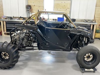 Polaris RZR XPT 12-inch Frame Stretch Kit - Back Half with Lines & Brackets