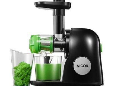 AICOK Masticating Slow Juicer Extractor