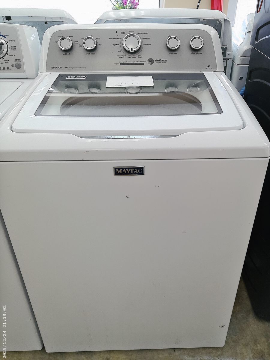 High Efficiency Washer~90 Day Guarantee~Without Agitator