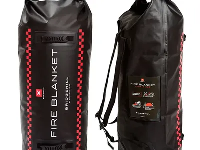 New Bridgehill EV Car Fire Blanket Standard, 19' 6" x 26' 2" Single Use Only