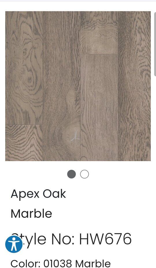 Shaw Apex Oak flooring/LVP