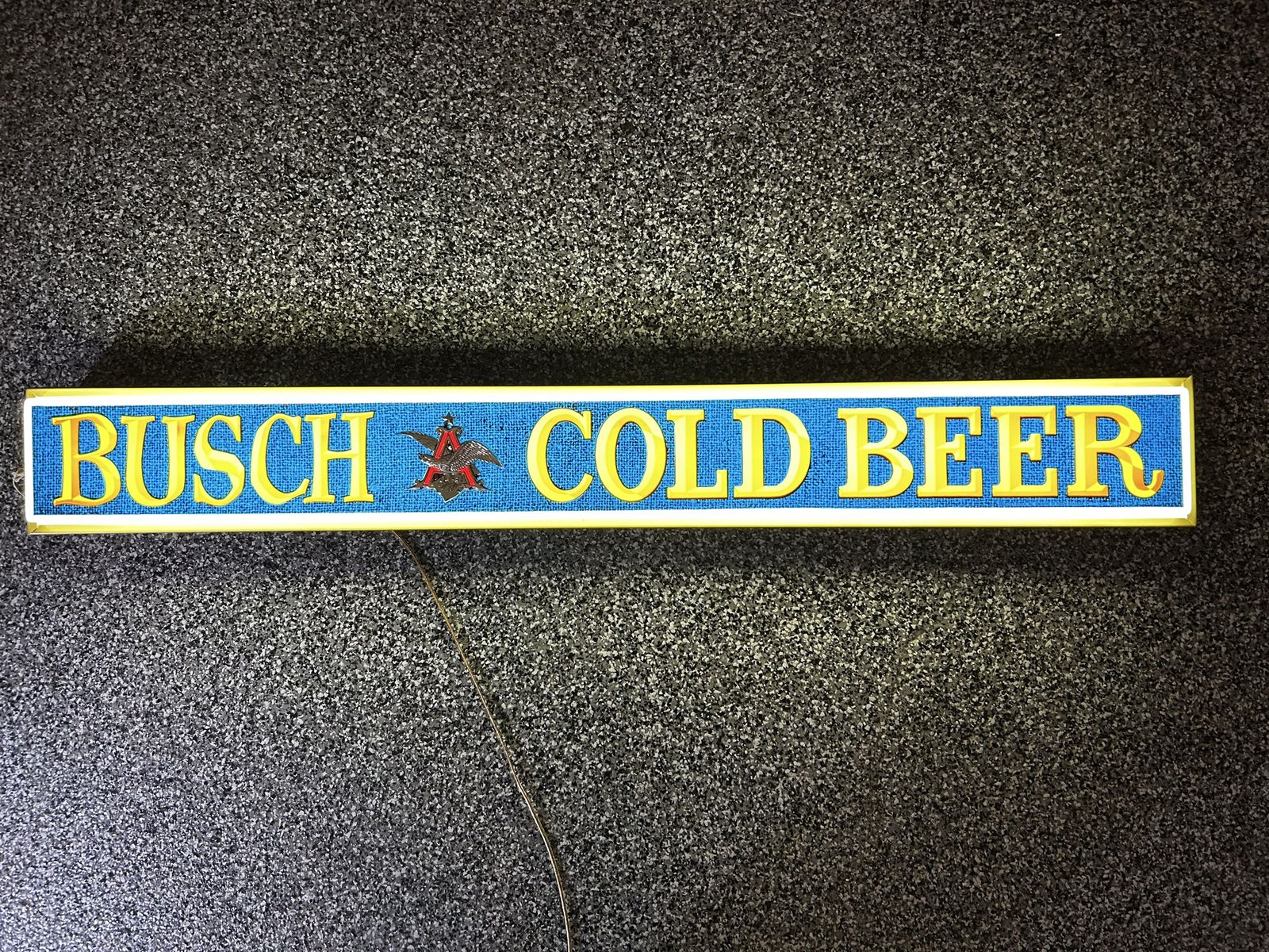 Busch Cold Beer slim Jim signs $40 each