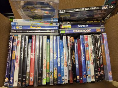 Various movies many are Disney