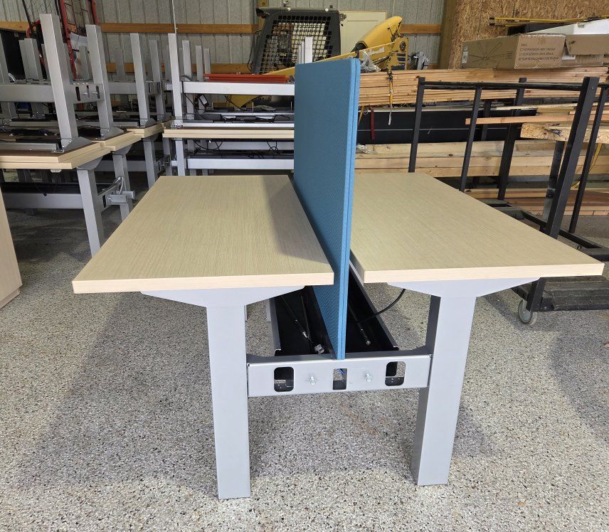 Herman Miller duel desk work station