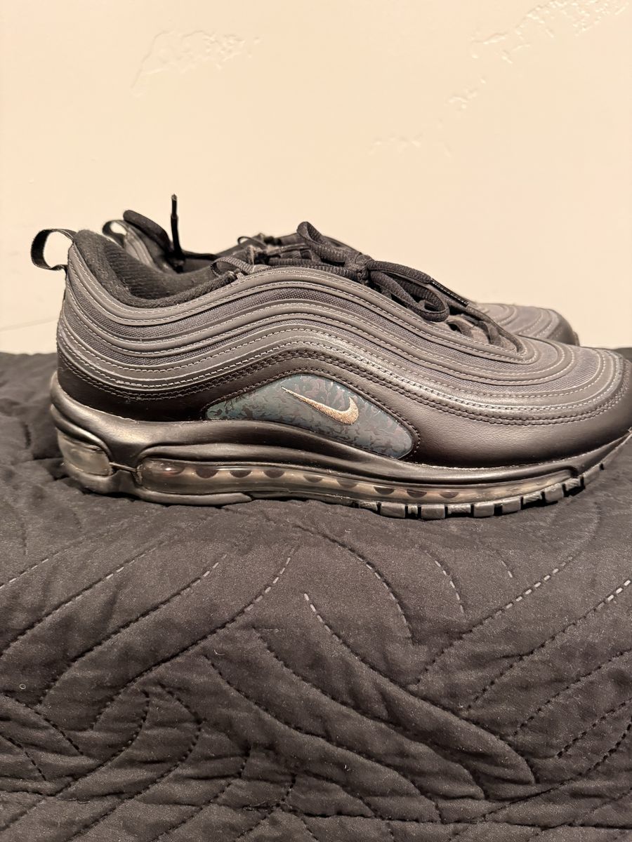 Nike Air Max 97 Black Shoes Men's Size 9