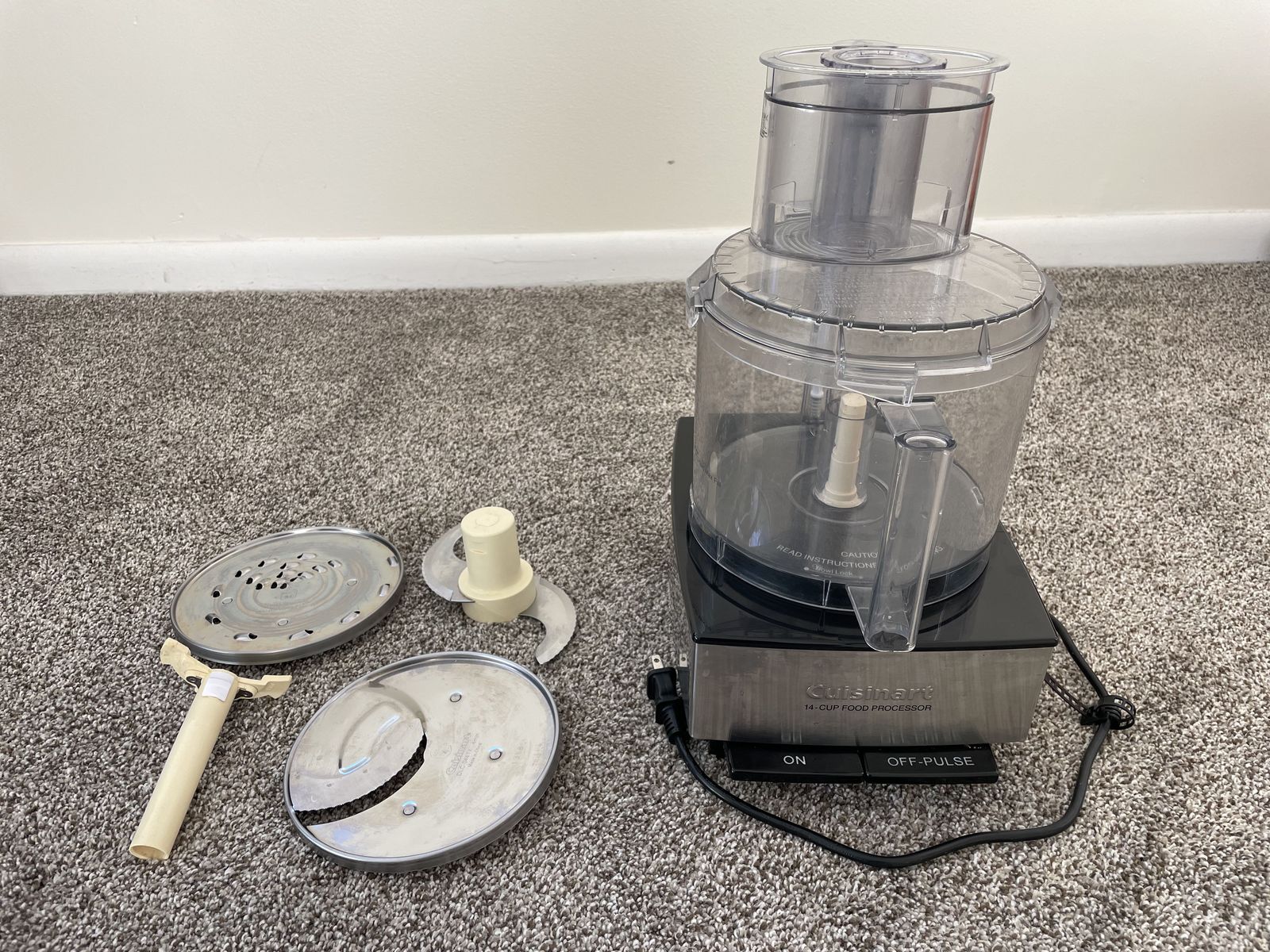 Cuisinart 14-Cup Food Processor with Attachments