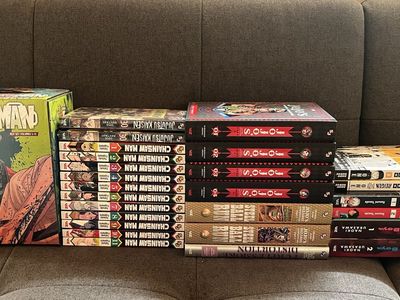 Manga Collection: Chainsaw Man Box Set, Jujutsu Kaisen, Mob Psycho 100, JoJo's, 20th Century Boys & more