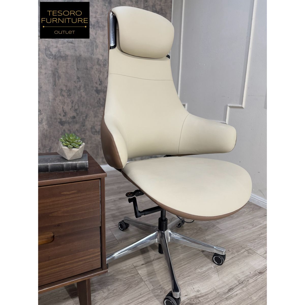 NAPA LEATHER OFFICE CHAIR