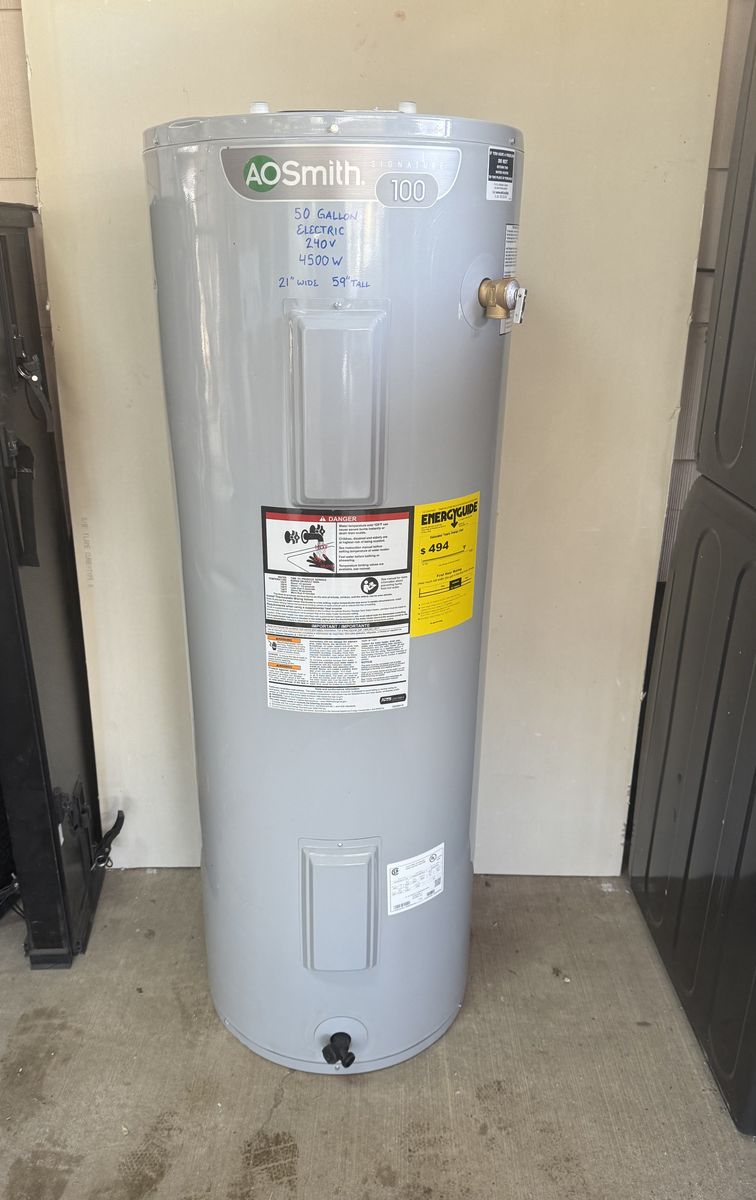 New 50 Gallon Water Heater *FREE DELIVERY*
