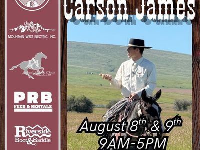 Carson James Horsemanship Clinic